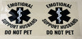 emotional support husband do not pet