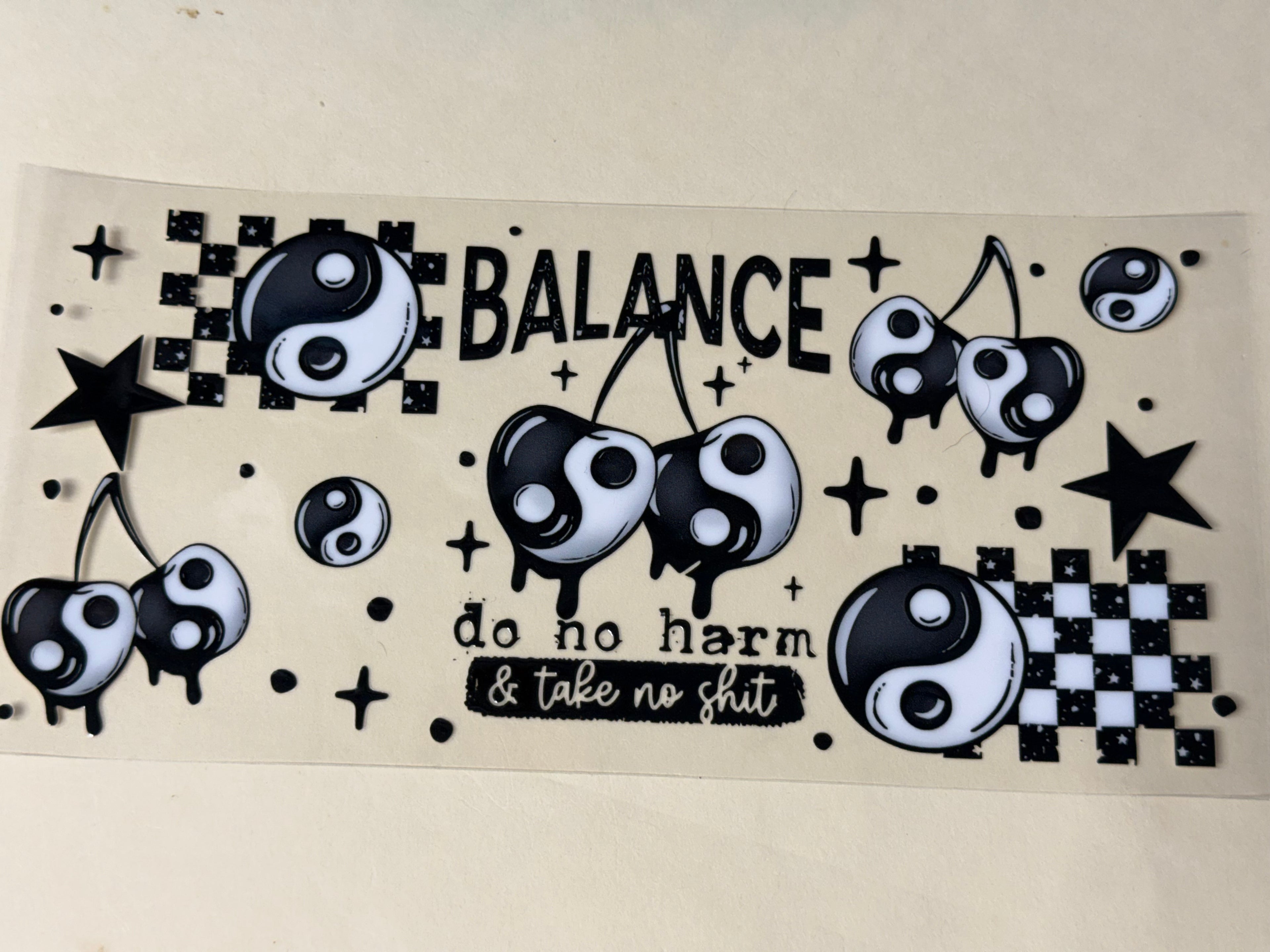 balance do no harm & take no shit