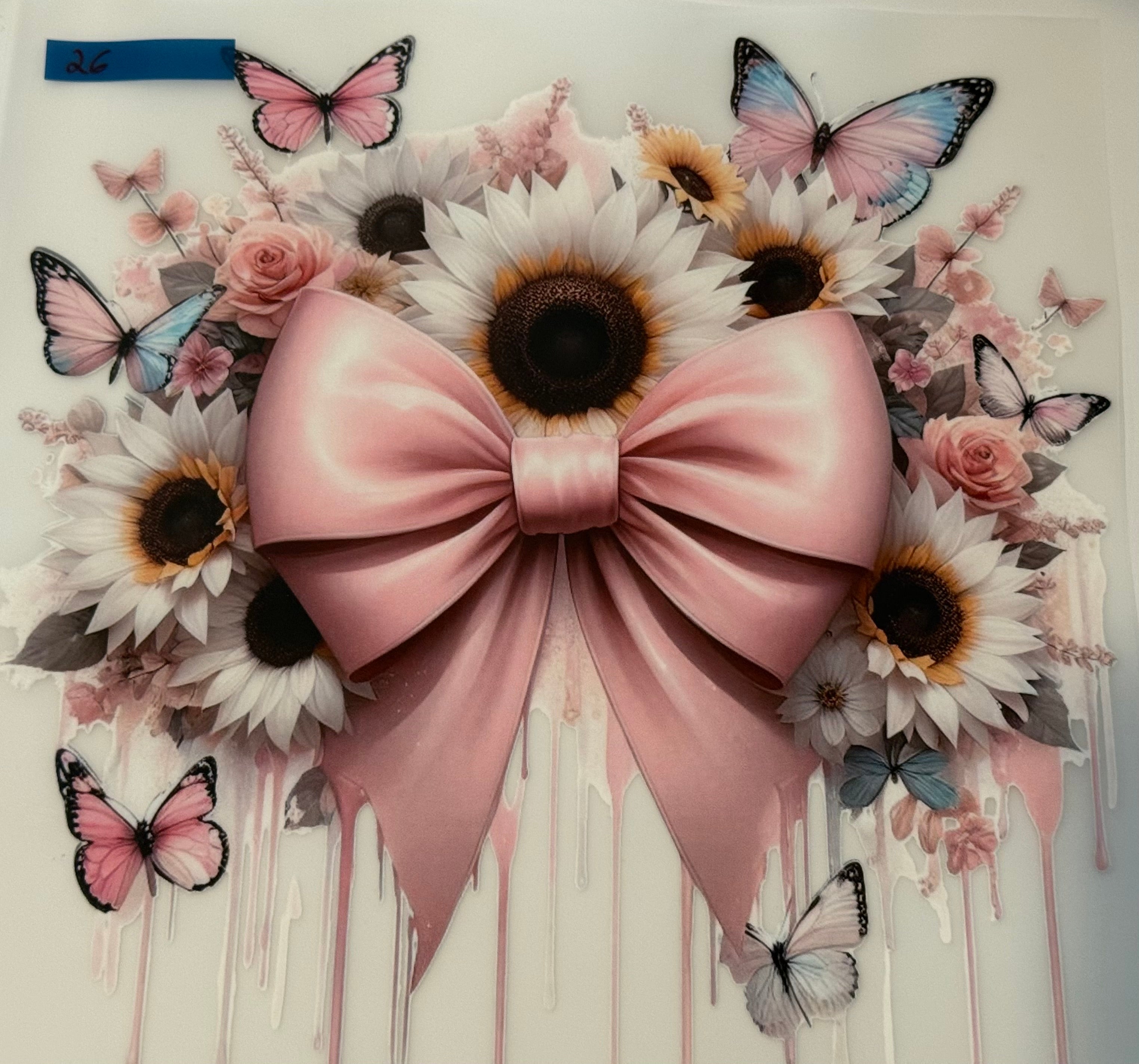 pink bow