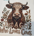 Just a girl who loves cows