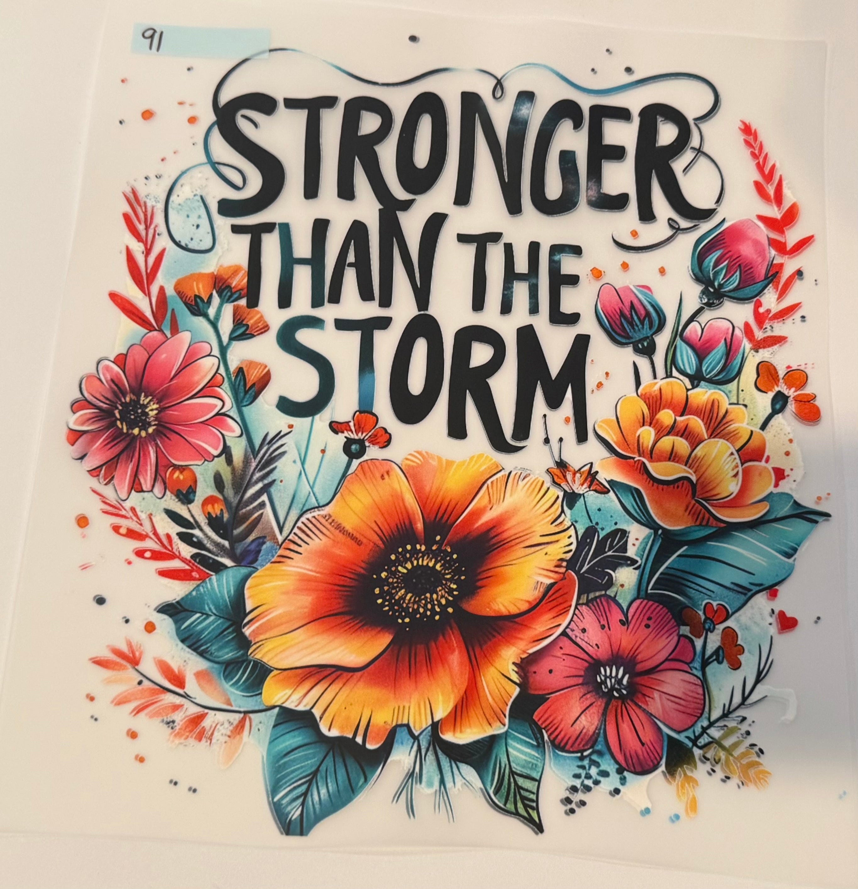 Stronger then the storm