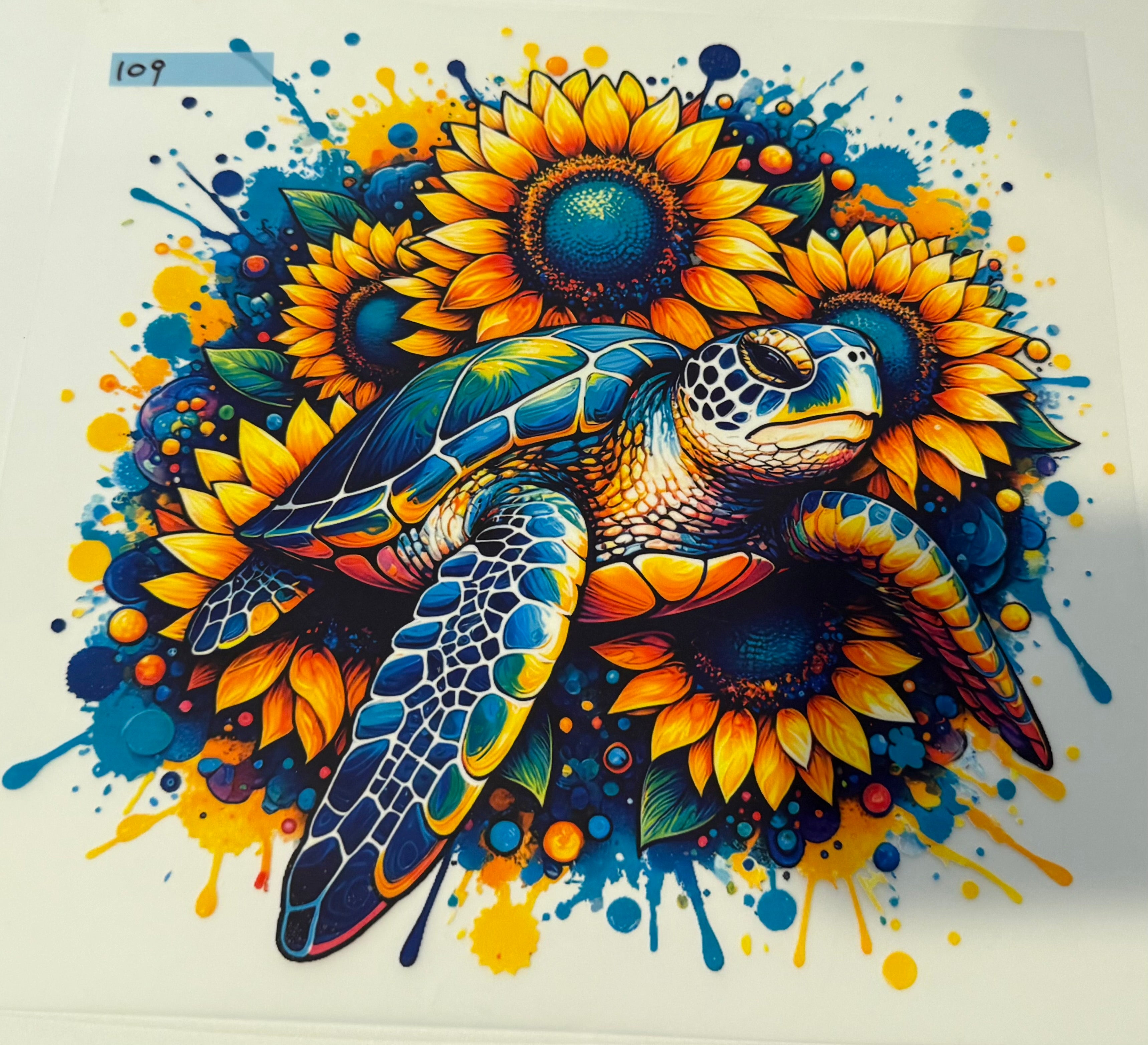 Sunflower Turtle