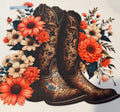 Floral Boots