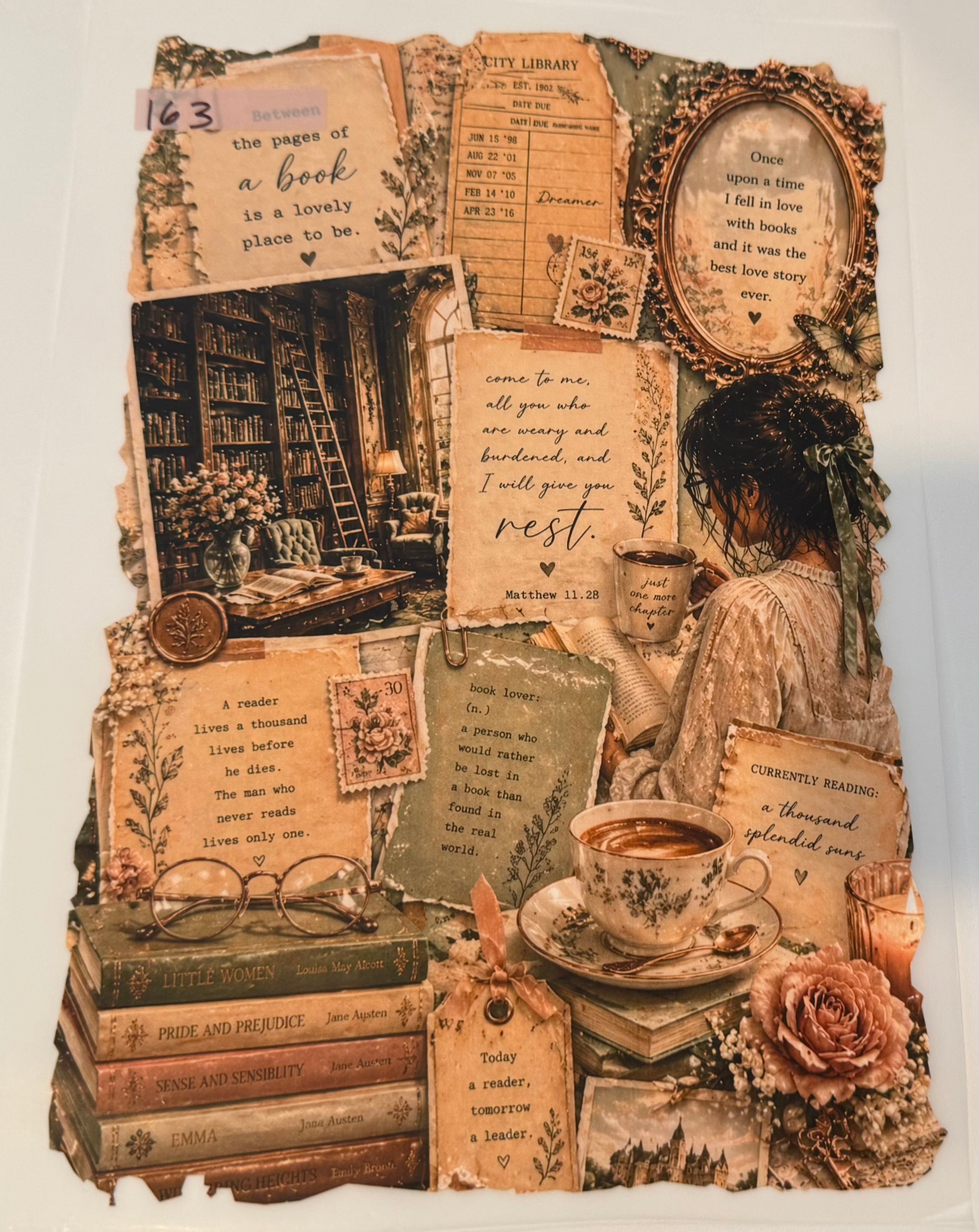 Between the pages of a book is a lovely place to be