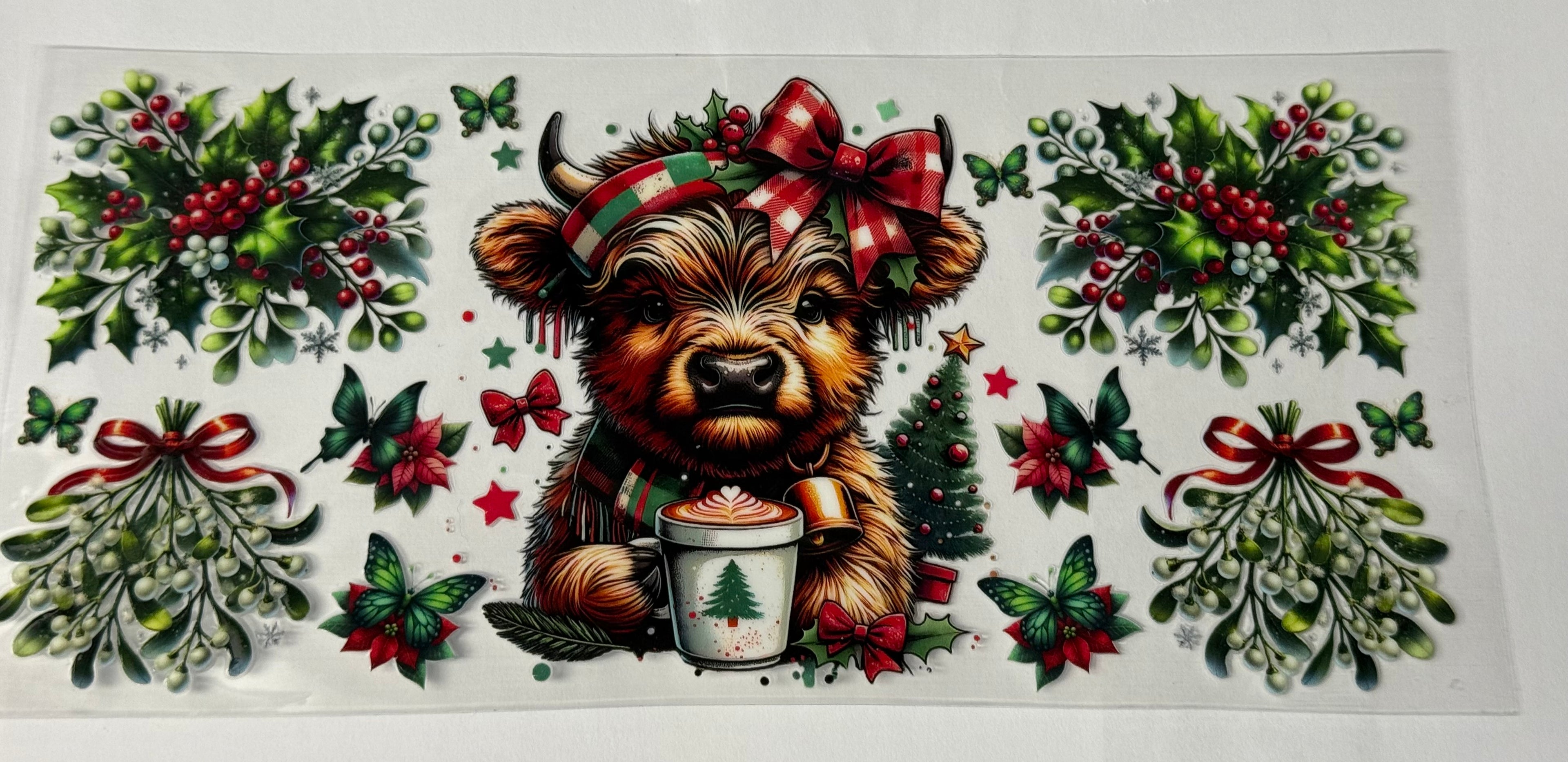 Christmas cow