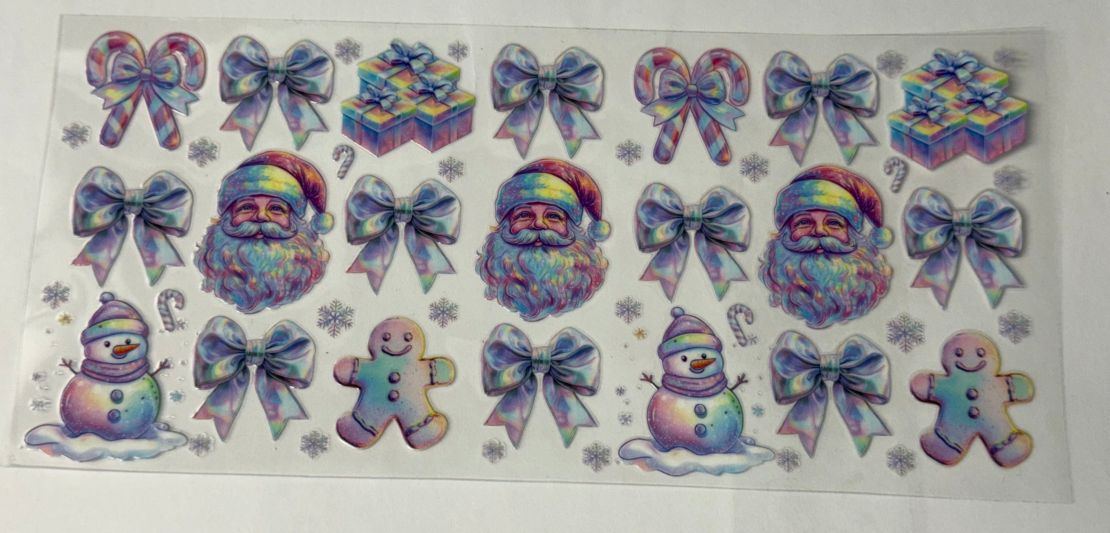Santa Snowman Gingerbread