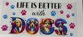 Life is better with Dogs