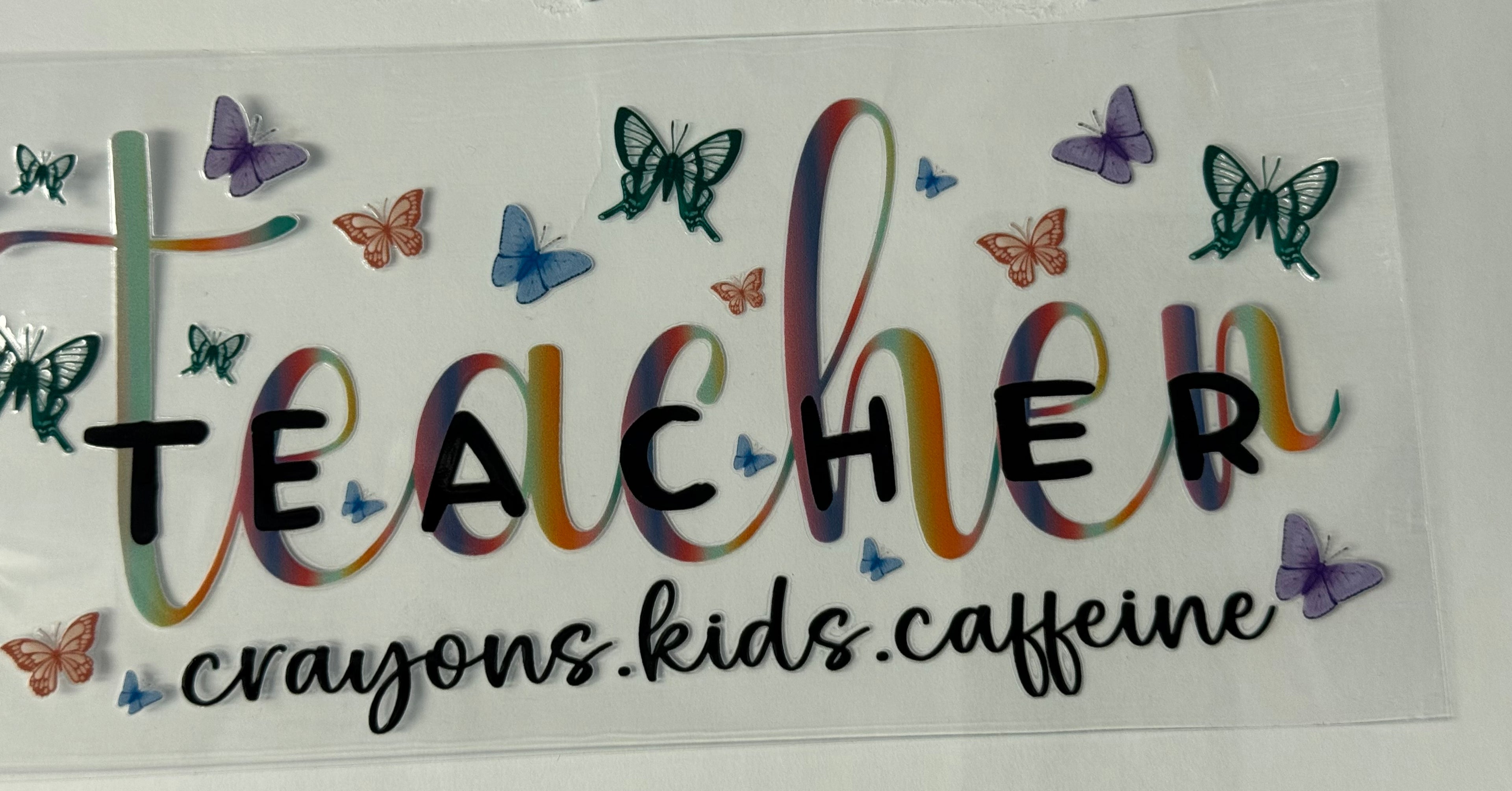 Teacher Crayons Kids Caffeine