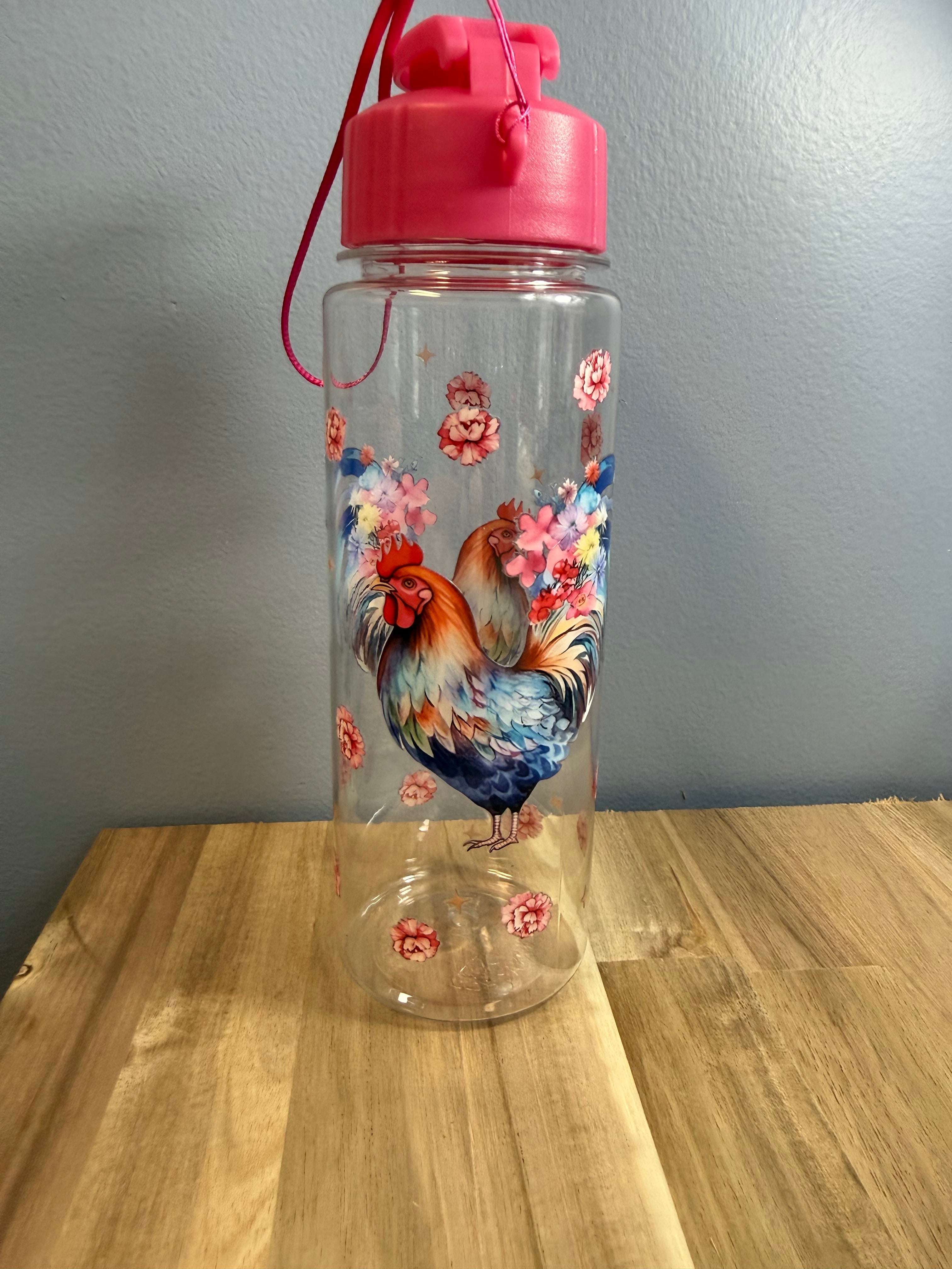 Chicken 17 oz water bottle