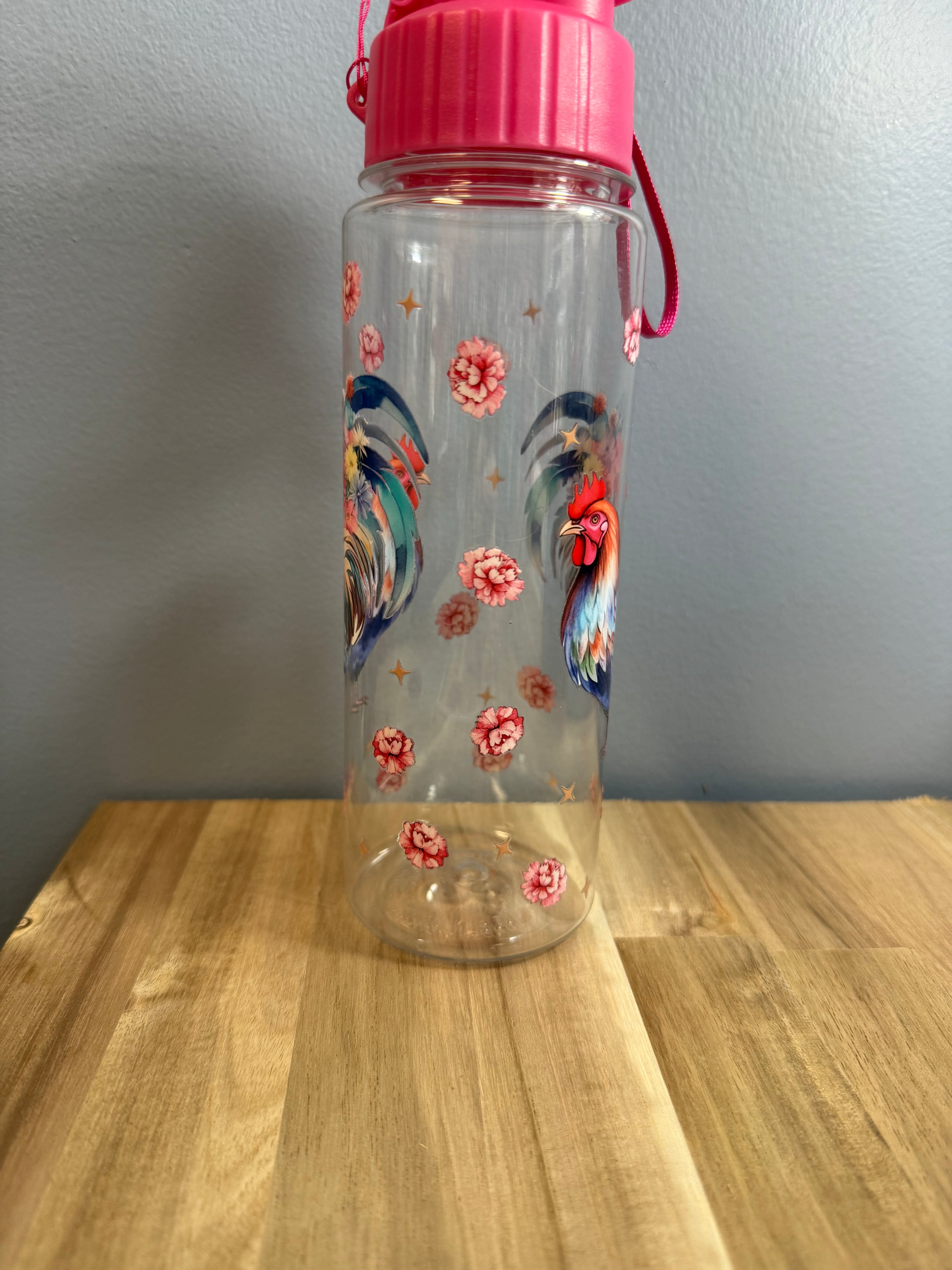 Chicken 17 oz water bottle